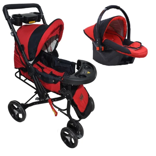 ست کالسکه و کریر مخصوص حمل نوزاد  ورسا اصل مدل 1091 - Image 1