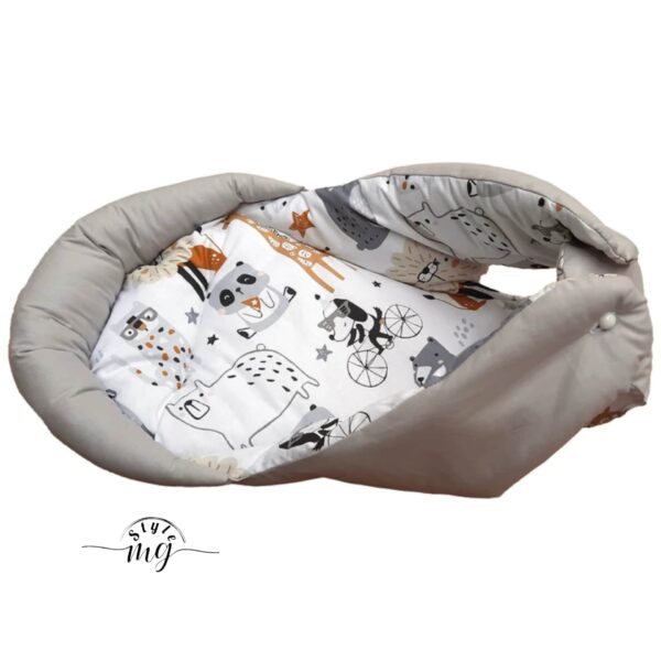 سرویس خواب 6 تکه نوزاد طرح شیر کودک - Image 4