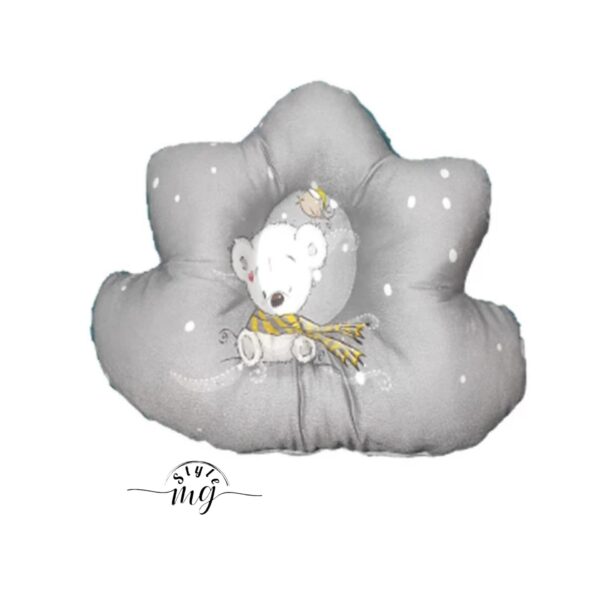 سرویس خواب نوزاد مدل خرس شالدار کد 1 مجموعه 5 عددی - Image 3