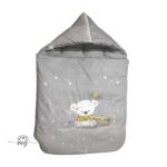 سرویس خواب نوزاد مدل خرس شالدار کد 1 مجموعه 5 عددی - Image 4