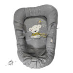 سرویس خواب نوزاد مدل خرس شالدار کد 1 مجموعه 5 عددی - Image 5