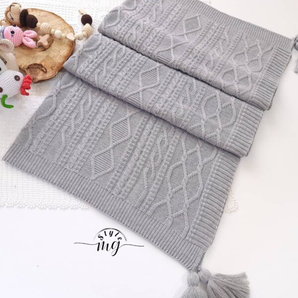 پتو کودک و نوزاد مدل دیانا سایز 90×100 سانتی متر - Image 3