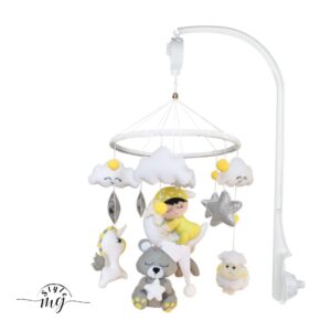 آویز مخصوص تخت کودک مدل پسر جنگل کد 9002