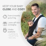 آغوشی نوزاد کیکابو مدل KikkaBoo Riley کد 6118519 - Image 4