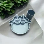 ست ظرف غذا کودک سیلیکونی مدل گوسفند کد M228 - Image 7