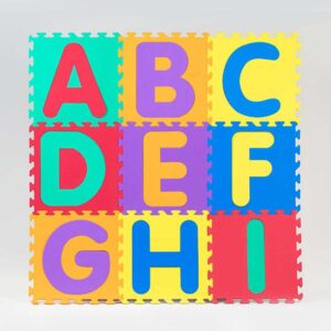 کفپوش اتاق کودک طرح حروف انگلیسی (26 عددی)دنیای آموزشی و سرگرم‌کننده