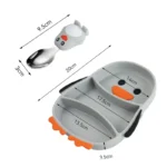 ظرف غذا کودک سیلیکونی مدل پنگوئن کد JH8004 - Image 7