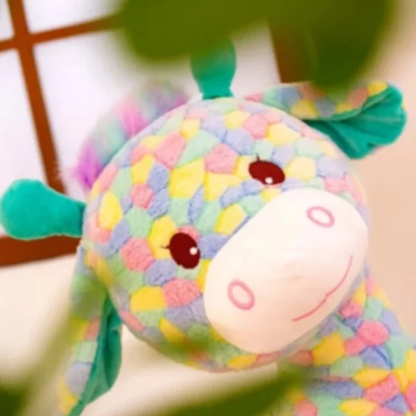 عروسک مدل زرافه رنگارنگ ارتفاع 30 سانتی متر - Image 2