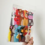 عروسک انگشتی نمدی طرح حیوانات جنگل مجموعه 20 عددی - Image 3