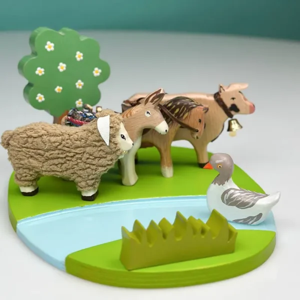 استند و فیگور حیوانات مدل مجموعه روستا – دنیای طبیعت در دستان شما - Image 1