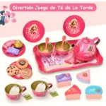 اسباب بازی ست عصرانه خوری فلزی کیفی طرح پرنسس - Image 4