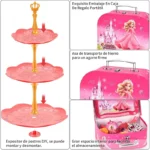 اسباب بازی ست عصرانه خوری فلزی کیفی طرح پرنسس - Image 6