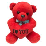عروسک خرس قلب به دست کد 01 با ارتفاع 15 سانتی متر