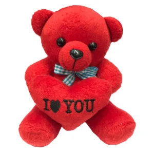 عروسک خرس قلب به دست کد 01 با ارتفاع 15 سانتی متر