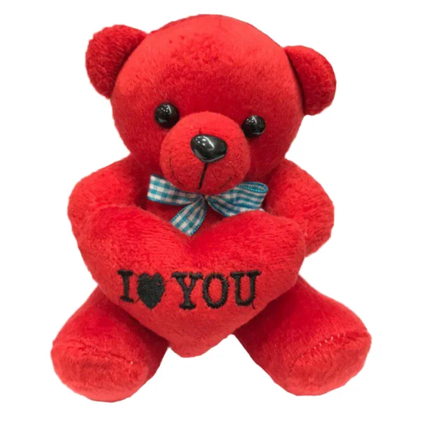 عروسک خرس قلب به دست کد 01 با ارتفاع 15 سانتی متر - Image 1