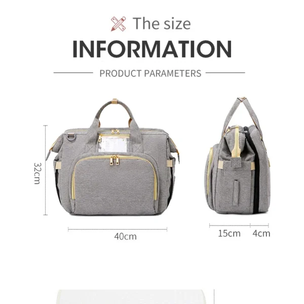 ساک با کیفیت لوازم و خواب نوزاد - Image 2