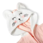 حوله پالتویی مخصوص کودک مدل دورنگ سایز 80x90 سانتی متر - Image 2