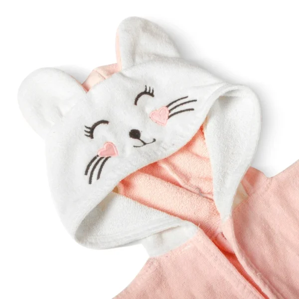 حوله پالتویی مخصوص کودک مدل دورنگ سایز 80x90 سانتی متر - Image 2