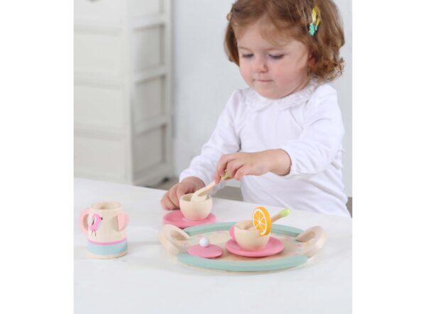 ست چای خوری اسباب بازی چوبی برند پیکاردو مخصوص کودک - Image 3