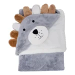 پتو کودک و نوزاد طرح شیر نرم و لطیف کد 001 سایز 75×70 سانتی متر