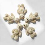 عروسک با کیفیت مدل خرس teddy bear ارتفاع 27 سانتی‌متر