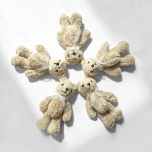 عروسک با کیفیت مدل خرس teddy bear ارتفاع 27 سانتی‌متر