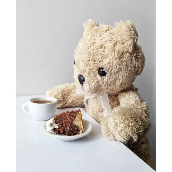 عروسک با کیفیت مدل خرس teddy bear ارتفاع 27 سانتی‌متر - Image 2