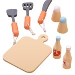 ست قابلمه و ظروف آشپزخانه چوبی کودک - Image 3