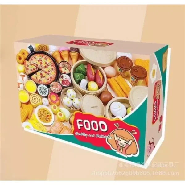 ست  اسباب بازی فست فود مخصوص کودک - Image 2