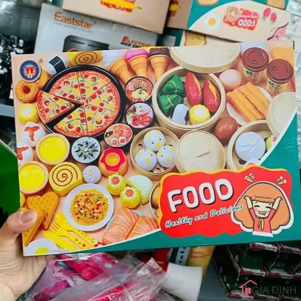 ست  اسباب بازی فست فود مخصوص کودک - Image 3