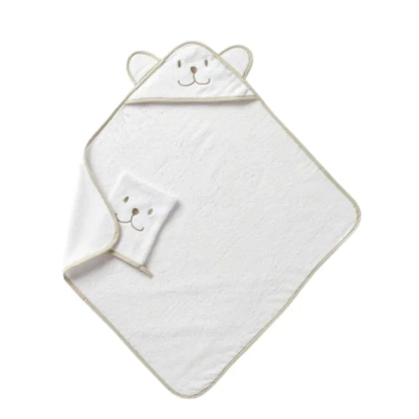 حوله نوزاد به همراه لیف سایز 100x100 سانتی متر  کد 40 - Image 1