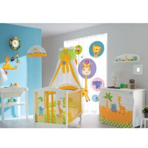 پرده اتاق مخصوص کودک saint clair حیوانات کوچولوی خندان