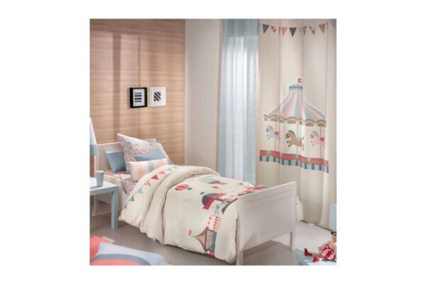 پرده مخصوص اتاق کودک Saint Clair طرح کاروسل - Image 3