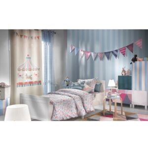 پرده مخصوص اتاق کودک Saint Clair طرح کاروسل