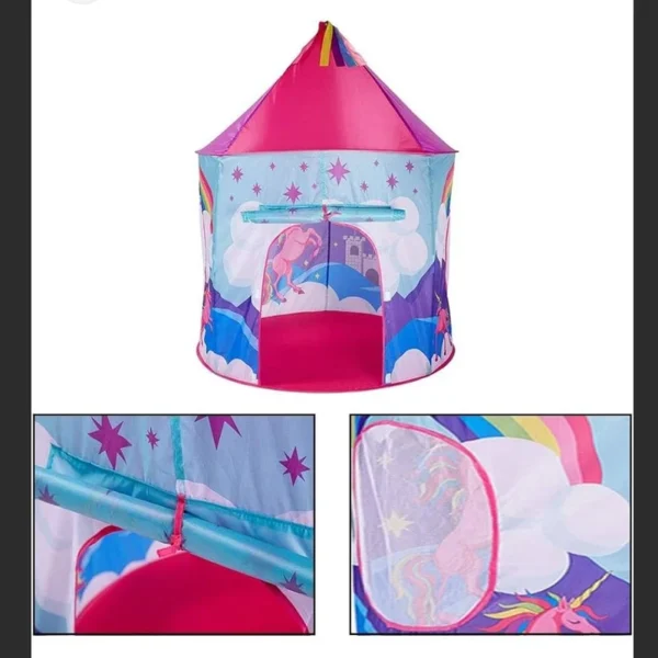 چادر بازی کودک مدل اسب تکشاخ یونیکورن - Image 2