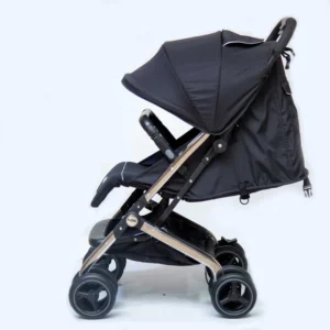 کالسکه برند دلیجان مدل مینی پرو بدنه طلایی جمع‌وجور و شیک