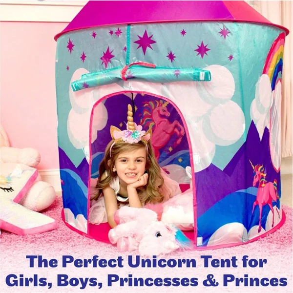 چادر بازی کودک مدل اسب تکشاخ یونیکورن - Image 5