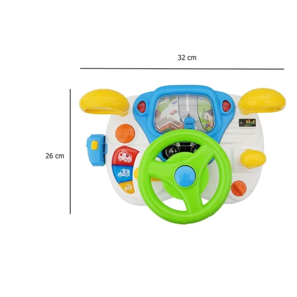 اسباب بازی فرمان موزیکال جادویی کد 454511: هیجان رانندگی برای کودکان - Image 4
