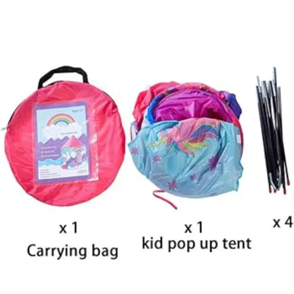 چادر بازی کودک مدل اسب تکشاخ یونیکورن - Image 3