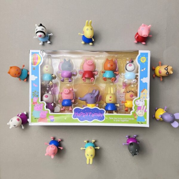 مجموعه کامل 10 عددی فیگور پاپیگ – هدیه‌های مناسب برای کودکان - Image 1