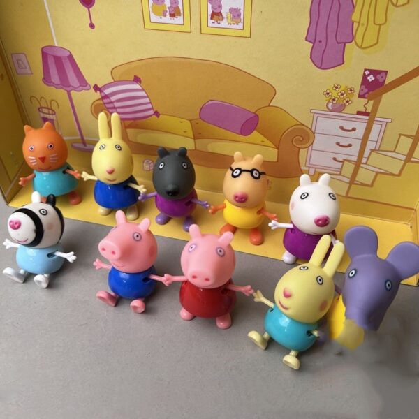 مجموعه کامل 10 عددی فیگور پاپیگ – هدیه‌های مناسب برای کودکان - Image 2