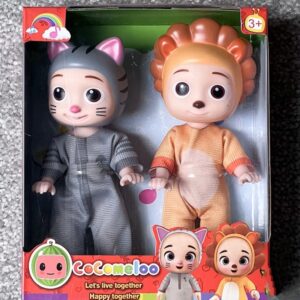 مجموعه فیگور کوکوملون 2 عددی – شیر و گربه فانتزی