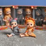 مجموعه فیگور کوکوملون 2 عددی – شیر و گربه فانتزی - Image 3