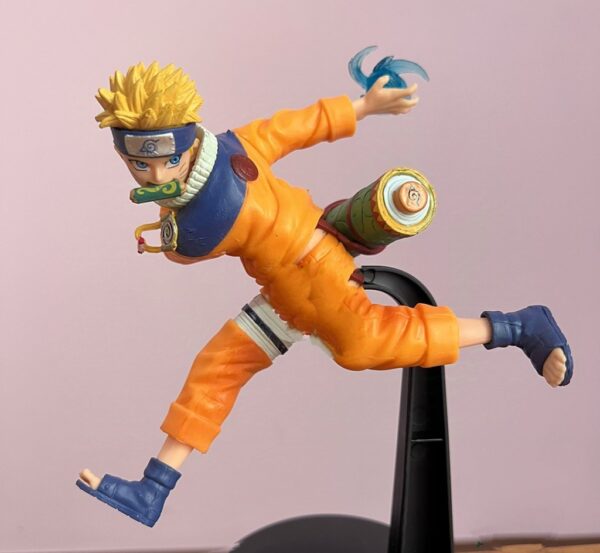 فیگور ناروتو اوزوماکی (نوجوانی) – با ستاره ارتعاشی و کوله طراحی شده است - Image 1