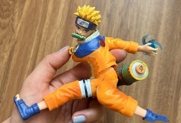 فیگور ناروتو اوزوماکی (نوجوانی) – با ستاره ارتعاشی و کوله طراحی شده است - Image 4