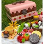 ست چای خوری اسباب بازی چوبی کودک - Image 3