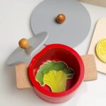 ست اسباب بازی آشپزی چوبی کودک