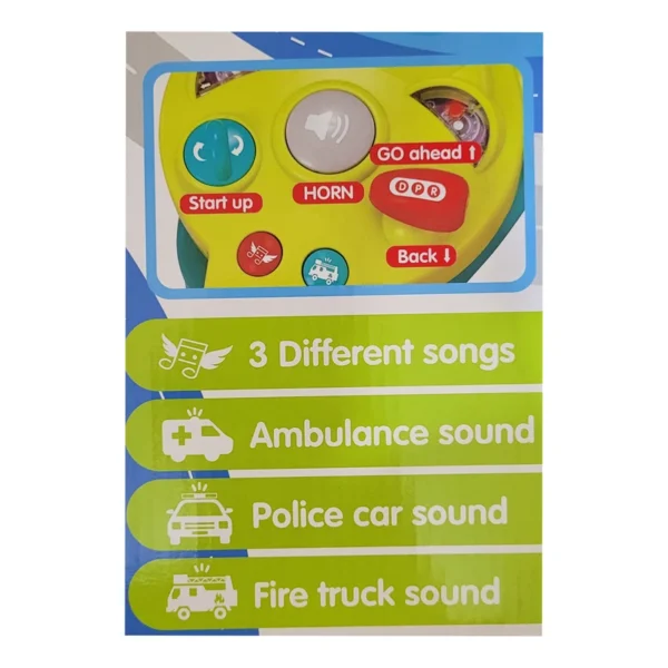 اسباب بازی فرمان موزیکال کد 1756: تجربه رانندگی واقعی - Image 5