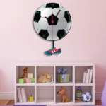 ساعت دیواری فانتزی کودک باروچین مدل توپ فوتبال - Image 3