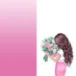 پرده اتاق با طرح دخترانه 2 تکه از جنس هازان با کیفیت - Image 2